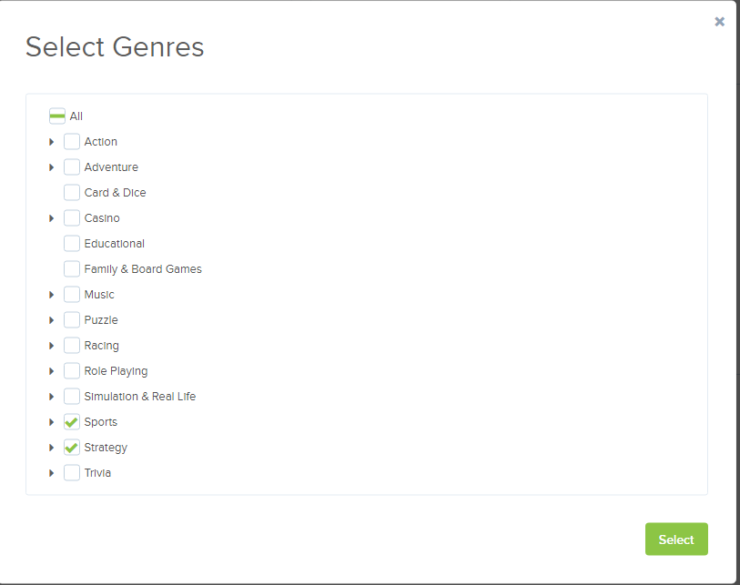 genres in Chartboost