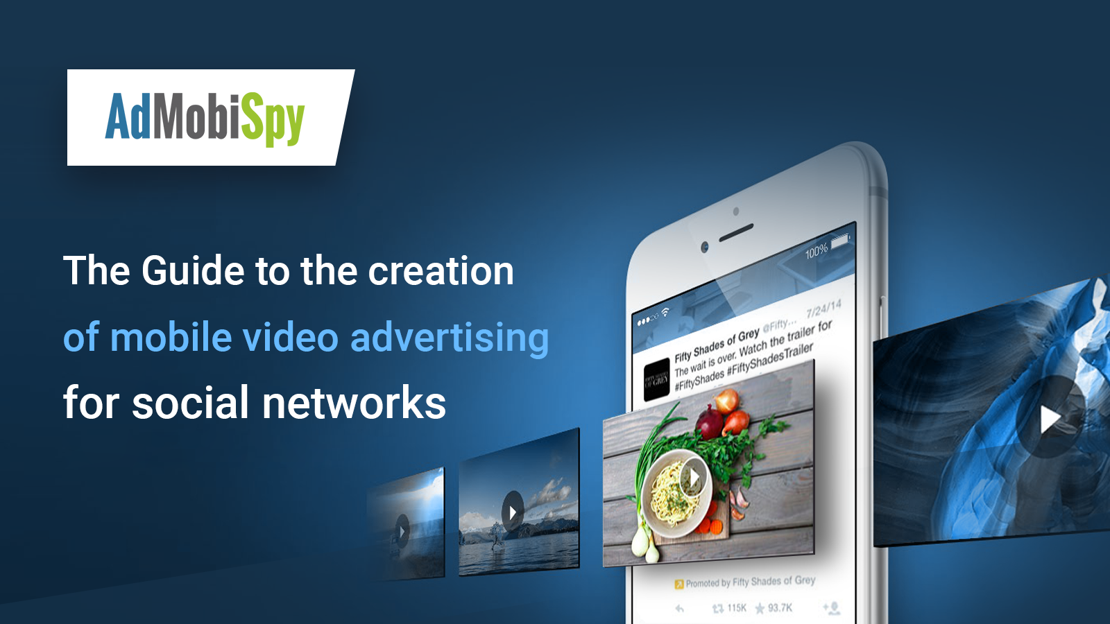 Creation of mobile video advertising for social networks AdMobiSpy